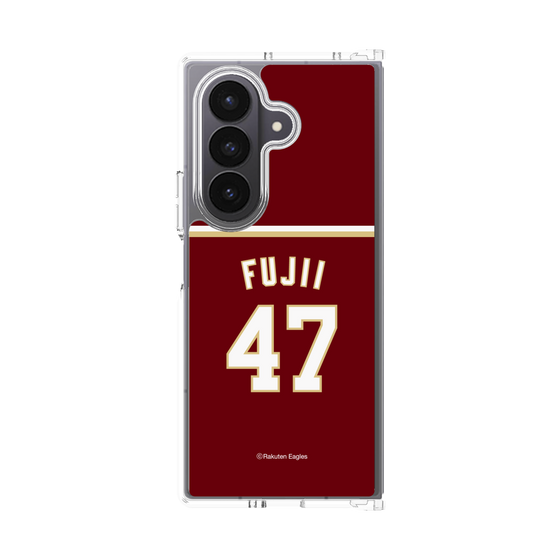 クリアケース［ 楽天イーグルス - #47 Fujii - ビジター ］