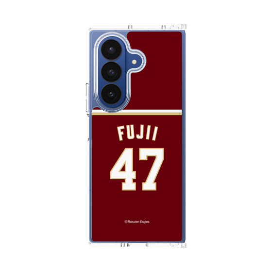 クリアケース［ 楽天イーグルス - #47 Fujii - ビジター ］