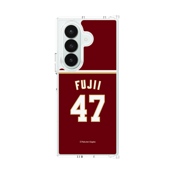 クリアケース［ 楽天イーグルス - #47 Fujii - ビジター ］