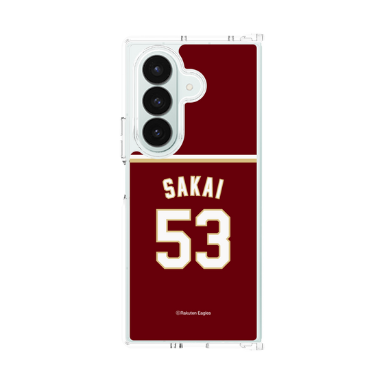 クリアケース［ 楽天イーグルス - #53 Sakai - ビジター ］