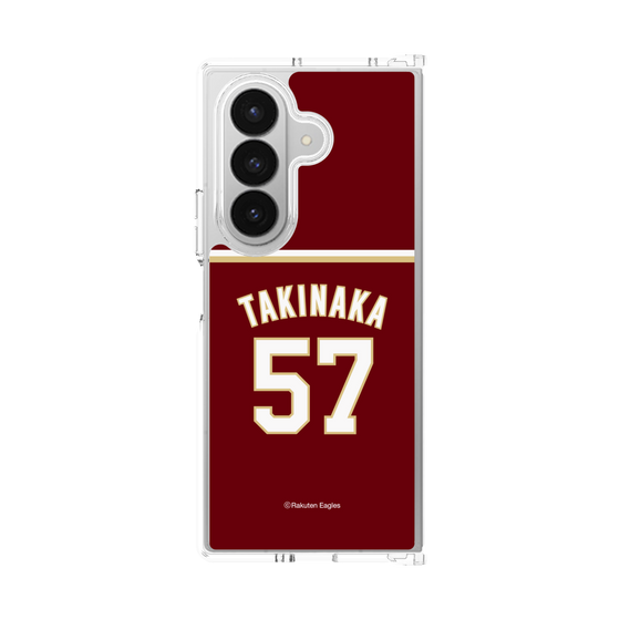 クリアケース［ 楽天イーグルス - #57 Takinaka - ビジター ］