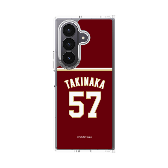 クリアケース［ 楽天イーグルス - #57 Takinaka - ビジター ］