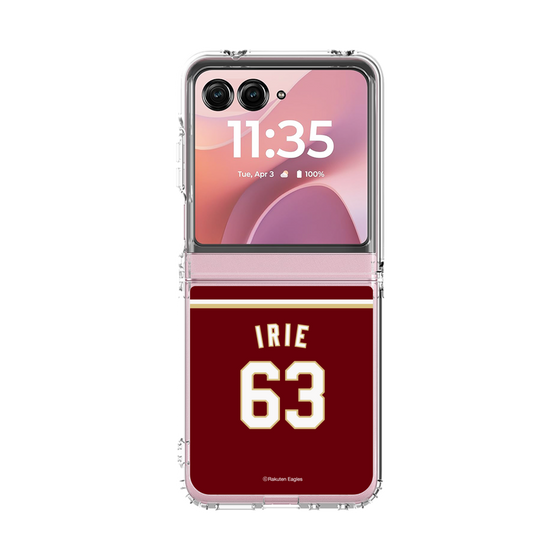 クリアケース［ 楽天イーグルス - #63 Irie - ビジター ］