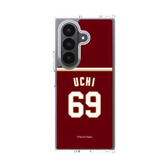 クリアケース［ 楽天イーグルス - #69 Uchi - ビジター ］