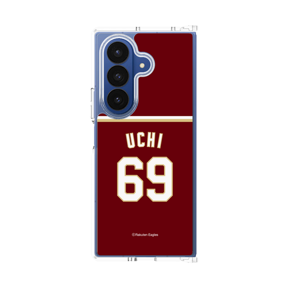 クリアケース［ 楽天イーグルス - #69 Uchi - ビジター ］