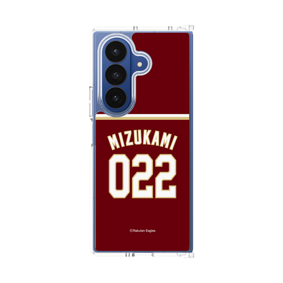 クリアケース［ 楽天イーグルス - #022 Mizukami - ビジター ］