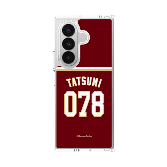 クリアケース［ 楽天イーグルス - #078 Tatsumi - ビジター ］