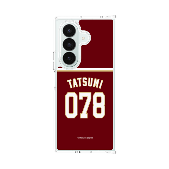 クリアケース［ 楽天イーグルス - #078 Tatsumi - ビジター ］