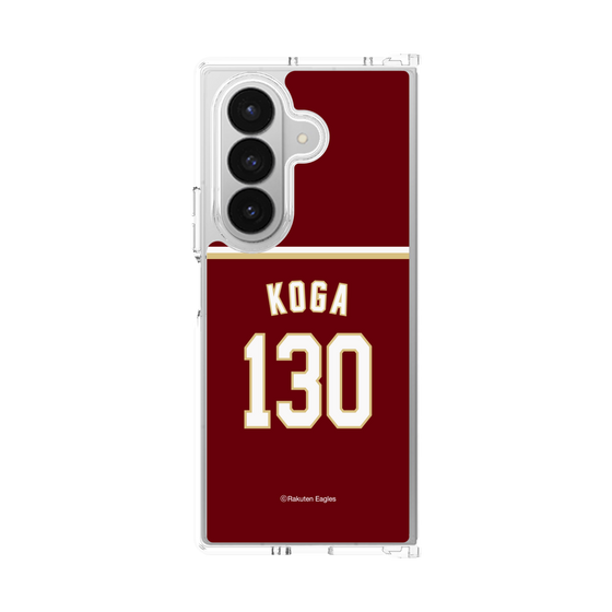 クリアケース［ 楽天イーグルス - #130 Koga - ビジター ］