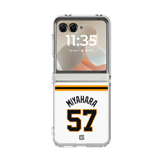 クリアケース［ 読売ジャイアンツ - #57 MIYAHARA - ホーム ］