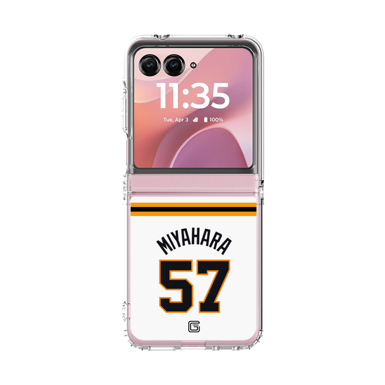 クリアケース［ 読売ジャイアンツ - #57 MIYAHARA - ホーム ］