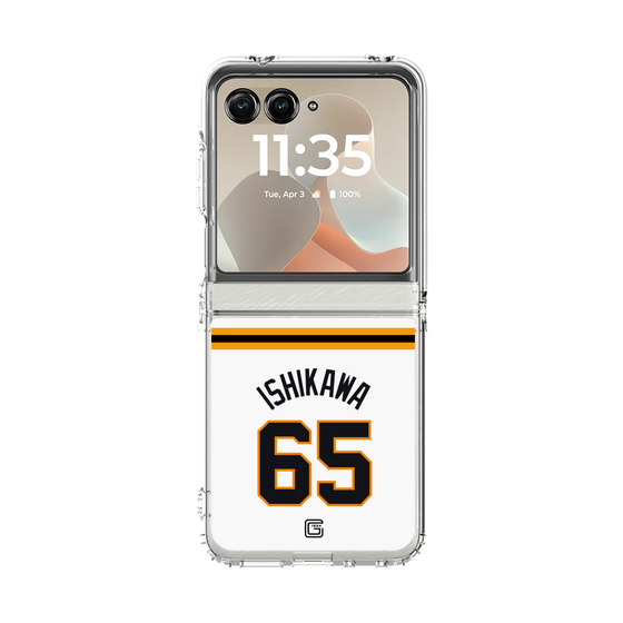 クリアケース［ 読売ジャイアンツ - #65 ISHIKAWA - ホーム ］