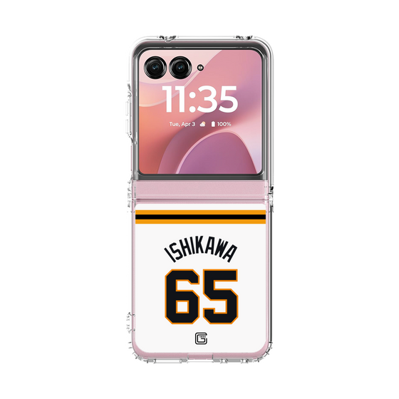 クリアケース［ 読売ジャイアンツ - #65 ISHIKAWA - ホーム ］