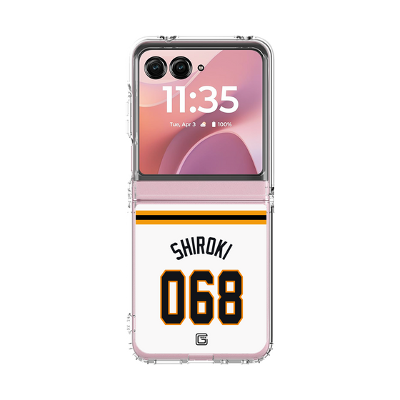 クリアケース［ 読売ジャイアンツ - #068 SHIROKI - ホーム ］