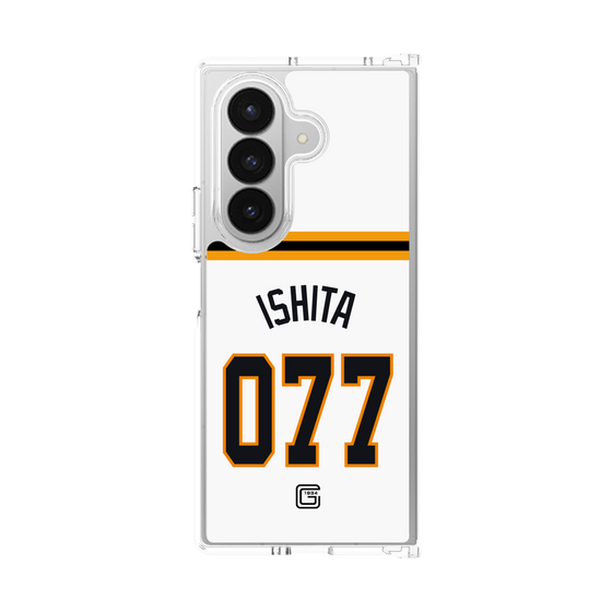 クリアケース［ 読売ジャイアンツ - #077 ISHITA - ホーム ］