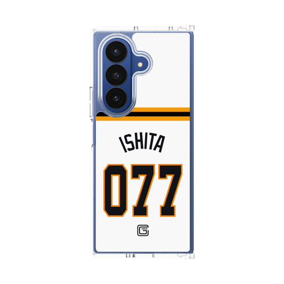 クリアケース［ 読売ジャイアンツ - #077 ISHITA - ホーム ］