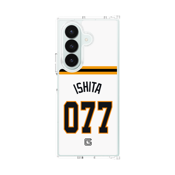 クリアケース［ 読売ジャイアンツ - #077 ISHITA - ホーム ］
