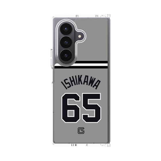 クリアケース［ 読売ジャイアンツ - #65 ISHIKAWA - ビジター ］