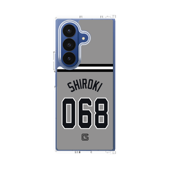 クリアケース［ 読売ジャイアンツ - #068 SHIROKI - ビジター ］