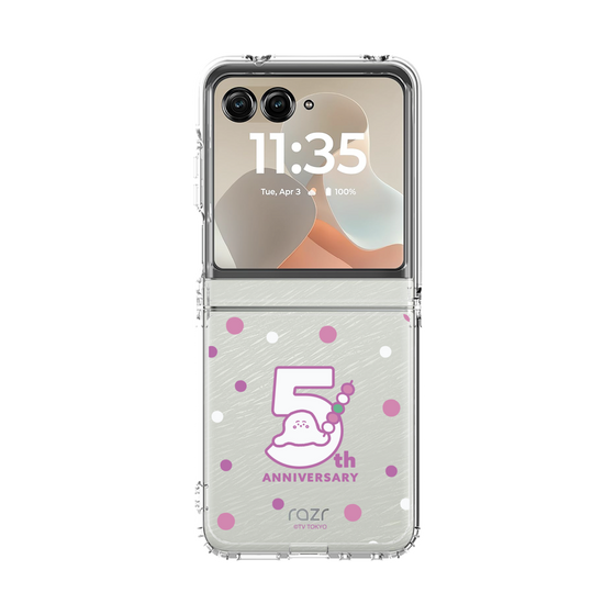 クリアケース［ シナぷしゅ - シナぷしゅ5周年 - ドット ］