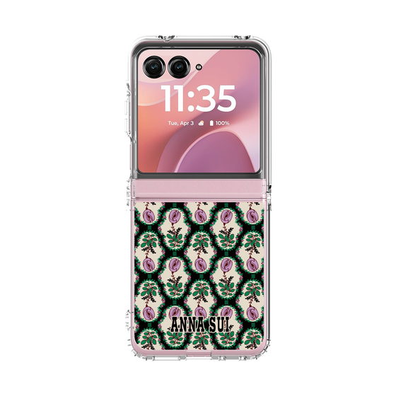 クリアケース［ ANNA SUI - ROSE CAMEO ］