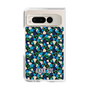 クリアケース［ ANNA SUI - HEARTS VINE - BLUE ］