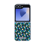 クリアケース［ ANNA SUI - HEARTS VINE - BLUE ］