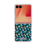 クリアケース［ ANNA SUI - HEARTS VINE - BLUE ］