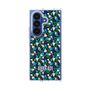 クリアケース［ ANNA SUI - HEARTS VINE - BLUE ］