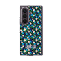 クリアケース［ ANNA SUI - HEARTS VINE - BLUE ］