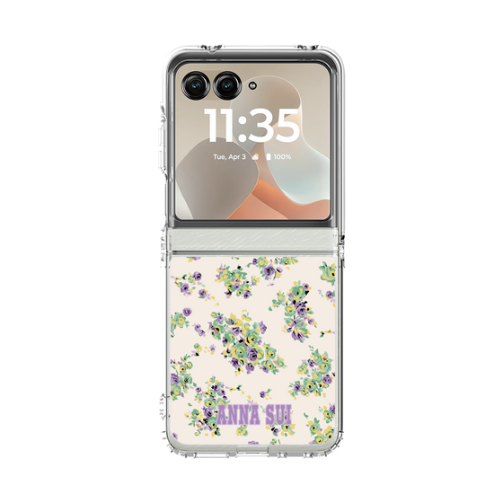 クリアケース［ ANNA SUI - ROSEBUDS ］