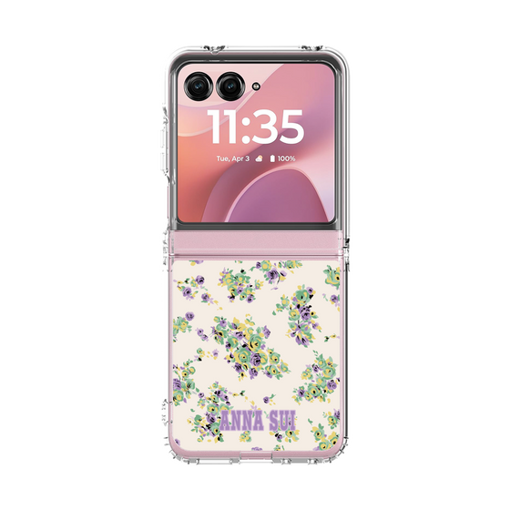 クリアケース［ ANNA SUI - ROSEBUDS ］