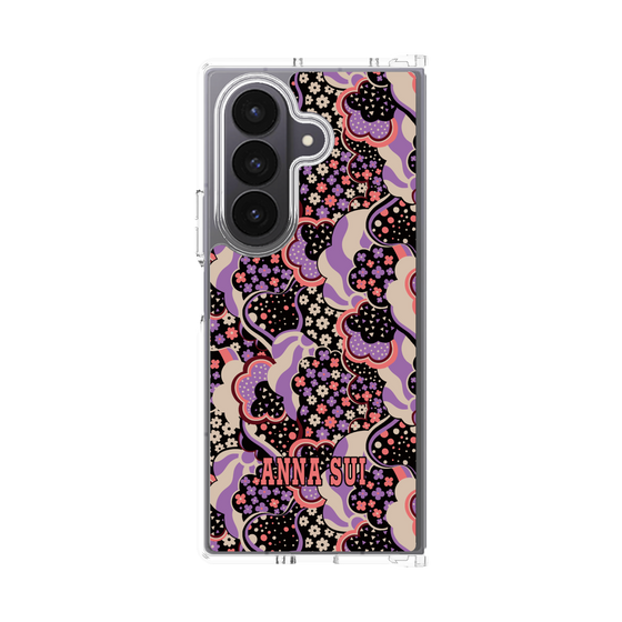 クリアケース［ ANNA SUI - WAVY CLOUDS ］