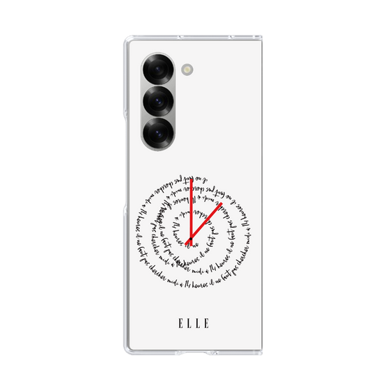クリアケース［ ELLE - Do not look to 12 to 2 p.m. ］