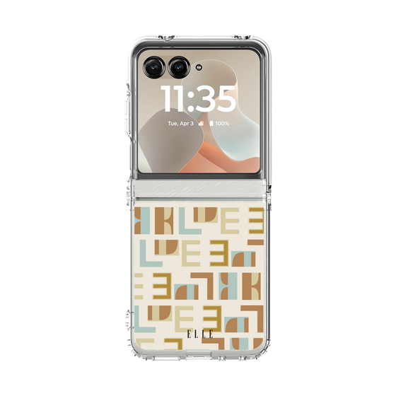 クリアケース［ ELLE - Iconics Prints1 ］