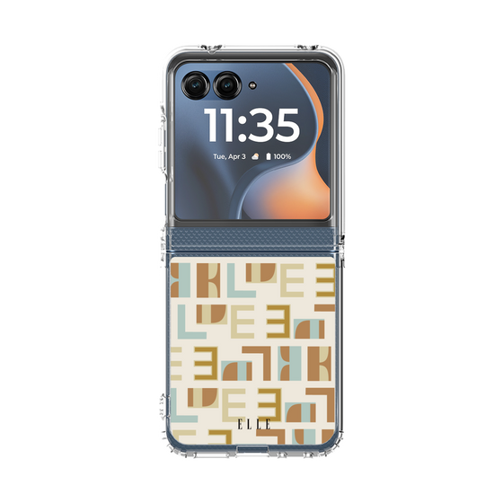 クリアケース［ ELLE - Iconics Prints1 ］