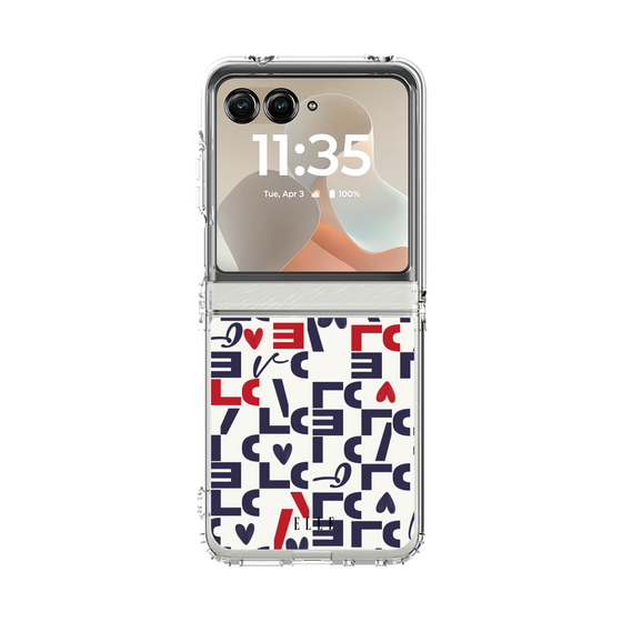 クリアケース［ ELLE - Simply Graphical ］