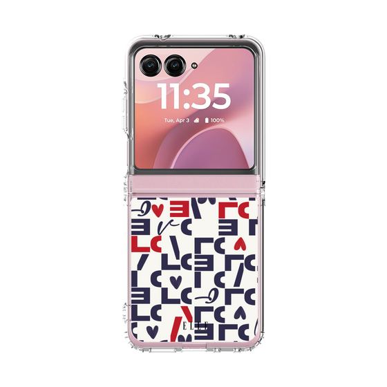 クリアケース［ ELLE - Simply Graphical ］