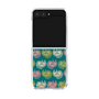 クリアケース［ ELLE - Cat Pattern - グリーン ］