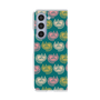 クリアケース［ ELLE - Cat Pattern - グリーン ］
