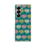 クリアケース［ ELLE - Cat Pattern - グリーン ］