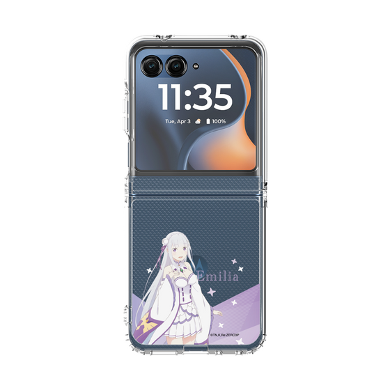 クリアケース［ Re:ゼロから始める異世界生活 - エミリア - 立ち絵 ］