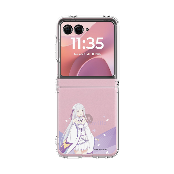 クリアケース［ Re:ゼロから始める異世界生活 - エミリア - 立ち絵 ］