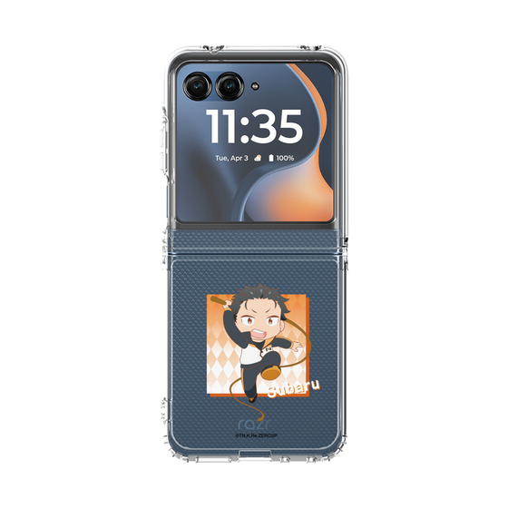 クリアケース［ Re:ゼロから始める異世界生活 - ナツキ・スバル - ミニキャラ ］