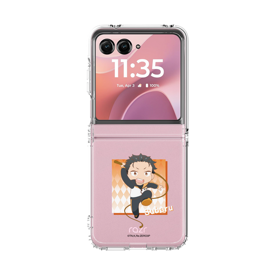 クリアケース［ Re:ゼロから始める異世界生活 - ナツキ・スバル - ミニキャラ ］