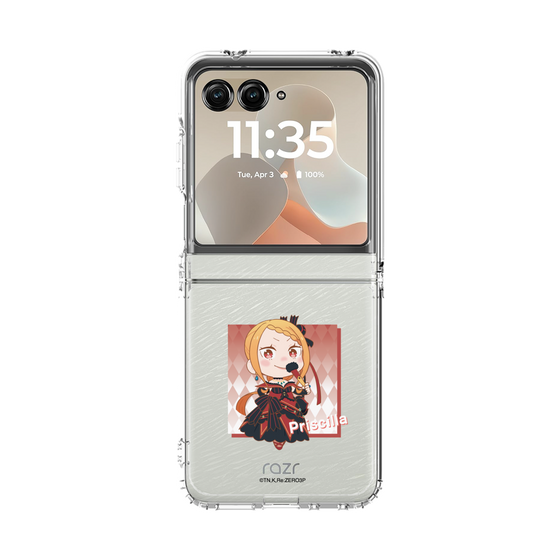 クリアケース［ Re:ゼロから始める異世界生活 - プリシラ・バーリエル - ミニキャラ ］