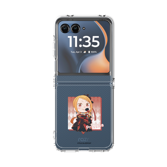 クリアケース［ Re:ゼロから始める異世界生活 - プリシラ・バーリエル - ミニキャラ ］