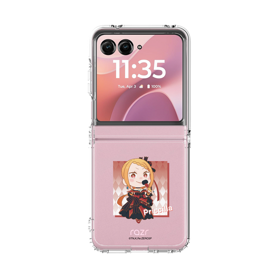 クリアケース［ Re:ゼロから始める異世界生活 - プリシラ・バーリエル - ミニキャラ ］