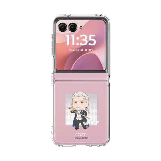 クリアケース［ Re:ゼロから始める異世界生活 - ヴィルヘルム・ヴァン・アストレア - ミニキャラ ］