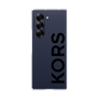クリアケース［ MICHAEL KORS - Logo - Black ］